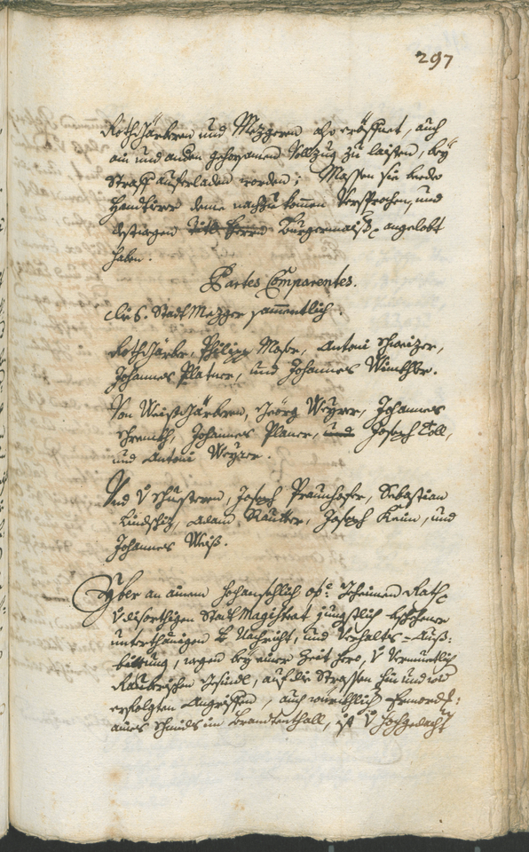 Stadtarchiv Bozen - BOhisto Ratsprotokoll 1744/47 