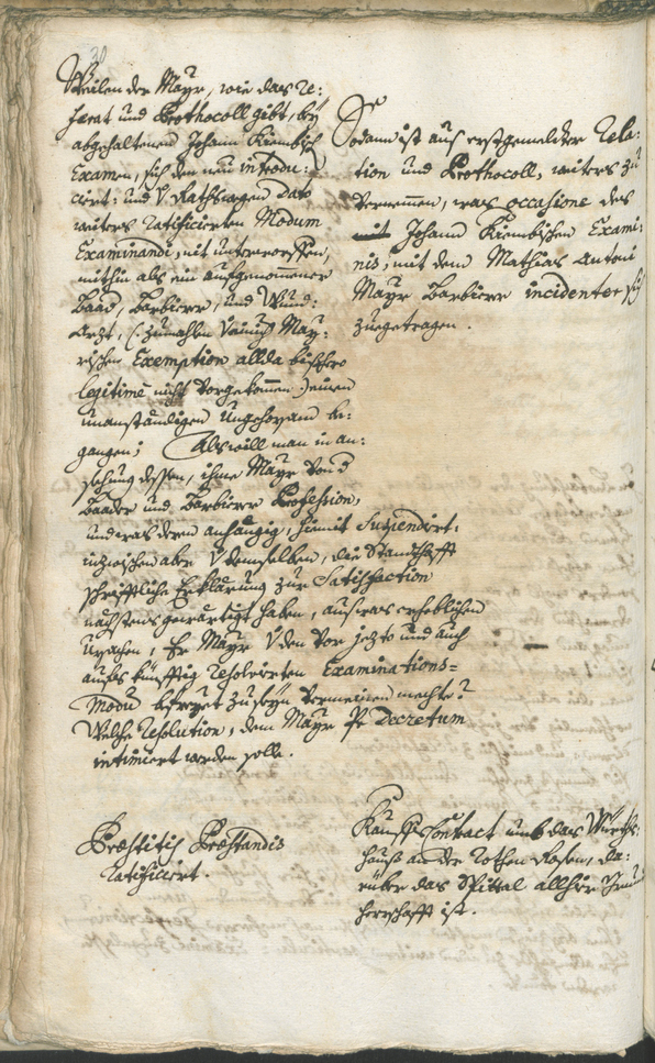 Civic Archives of Bozen-Bolzano - BOhisto Ratsprotokoll 1744/47 