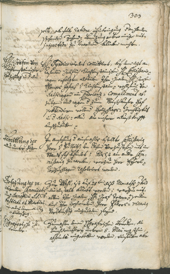 Civic Archives of Bozen-Bolzano - BOhisto Ratsprotokoll 1744/47 