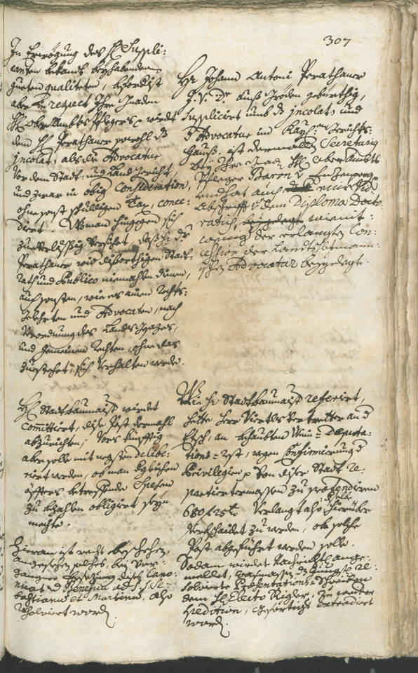 Archivio Storico della Città di Bolzano - BOhisto protocollo consiliare 1744/47 