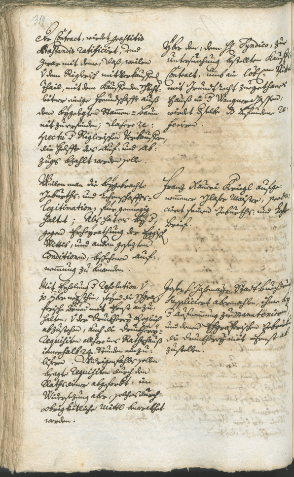 Archivio Storico della Città di Bolzano - BOhisto protocollo consiliare 1744/47 