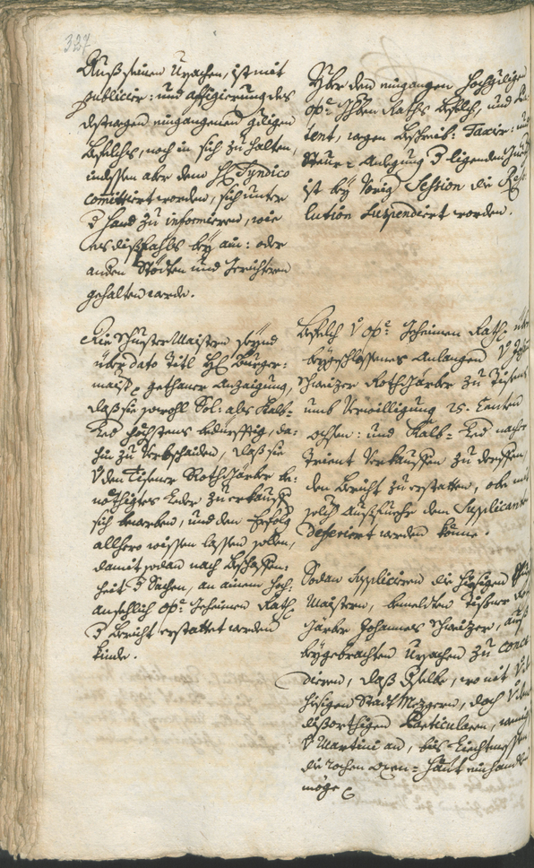 Civic Archives of Bozen-Bolzano - BOhisto Ratsprotokoll 1744/47 