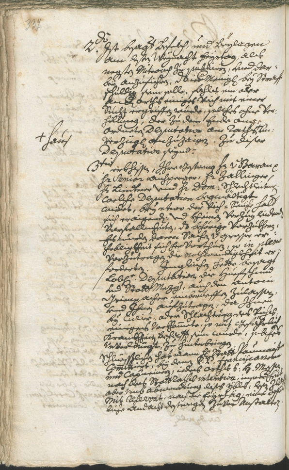 Stadtarchiv Bozen - BOhisto Ratsprotokoll 1744/47 