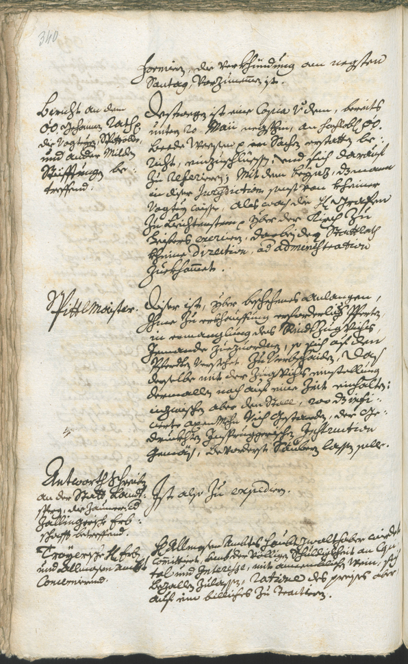 Stadtarchiv Bozen - BOhisto Ratsprotokoll 1744/47 