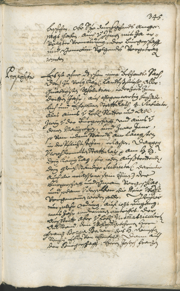 Archivio Storico della Città di Bolzano - BOhisto protocollo consiliare 1744/47 