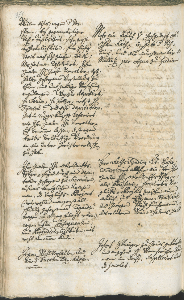 Archivio Storico della Città di Bolzano - BOhisto protocollo consiliare 1744/47 