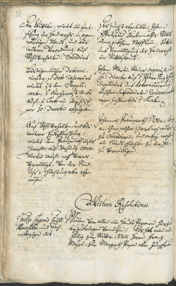 Stadtarchiv Bozen - BOhisto Ratsprotokoll 1744/47 