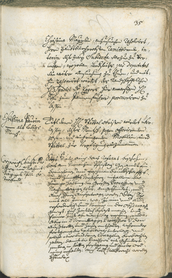 Civic Archives of Bozen-Bolzano - BOhisto Ratsprotokoll 1744/47 