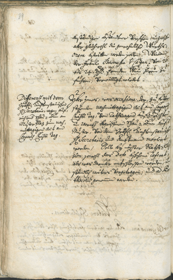 Stadtarchiv Bozen - BOhisto Ratsprotokoll 1744/47 