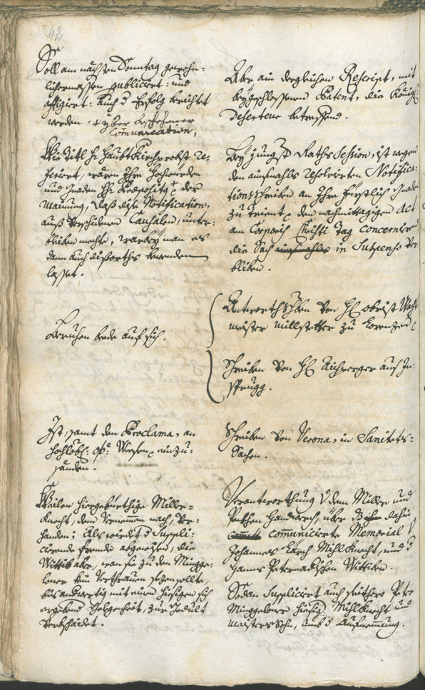 Civic Archives of Bozen-Bolzano - BOhisto Ratsprotokoll 1744/47 