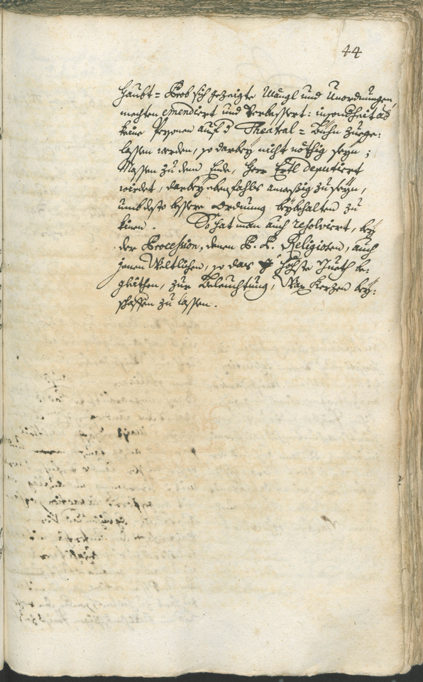 Civic Archives of Bozen-Bolzano - BOhisto Ratsprotokoll 1744/47 