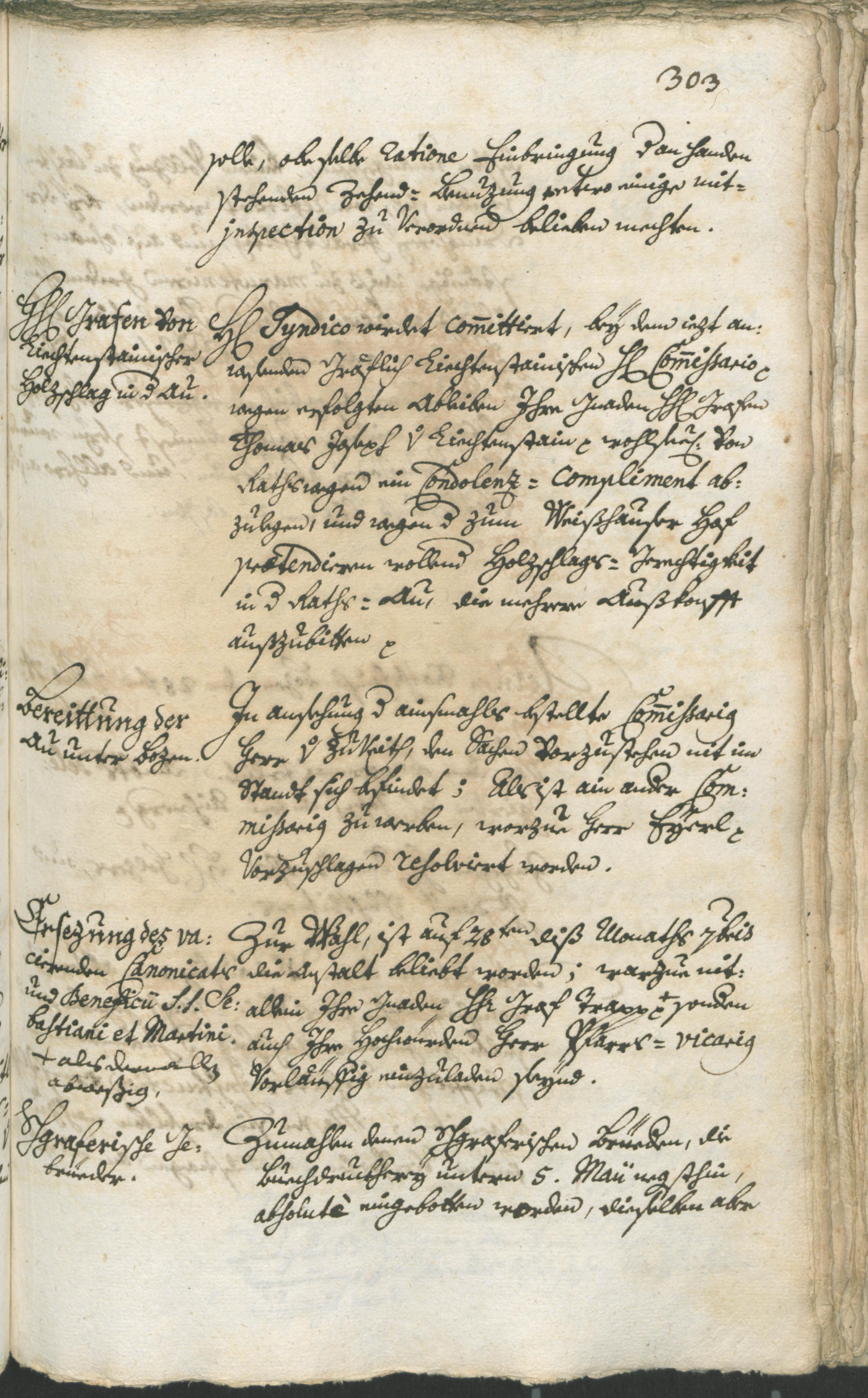 Stadtarchiv Bozen - BOhisto Ratsprotokoll 1744/47 