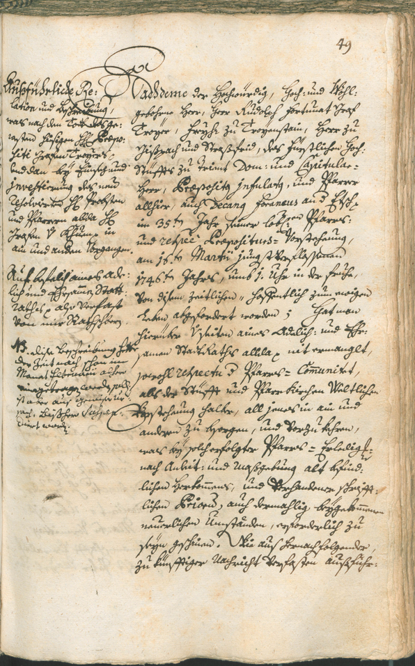 Stadtarchiv Bozen - BOhisto Ratsprotokoll 1747/50 