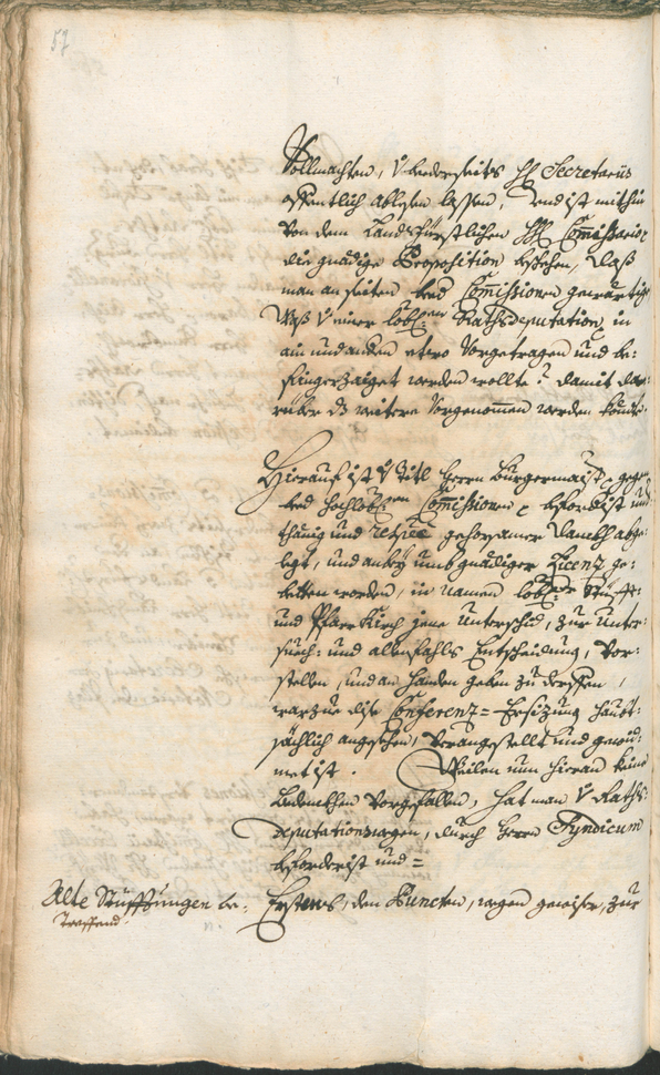 Stadtarchiv Bozen - BOhisto Ratsprotokoll 1747/50 