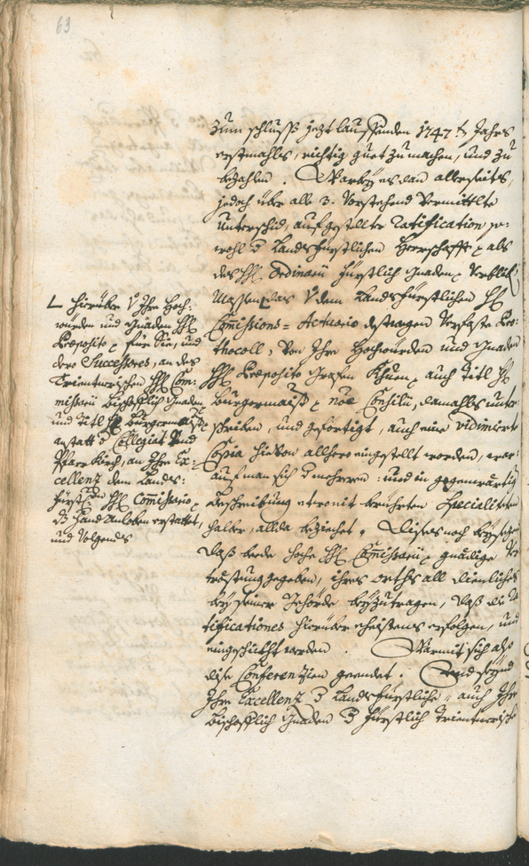 Archivio Storico della Città di Bolzano - BOhisto protocollo consiliare 1747/50 