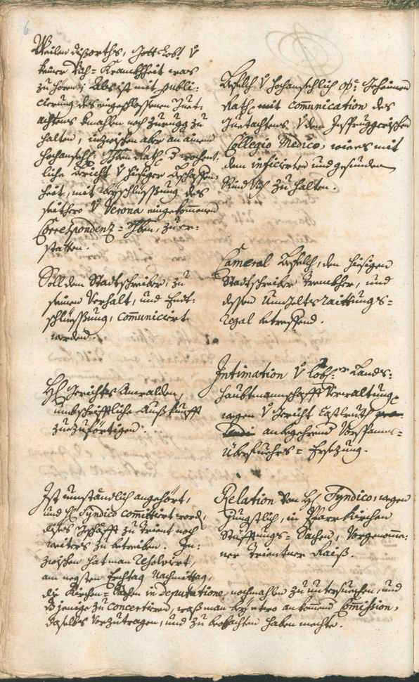 Stadtarchiv Bozen - BOhisto Ratsprotokoll 1747/50 