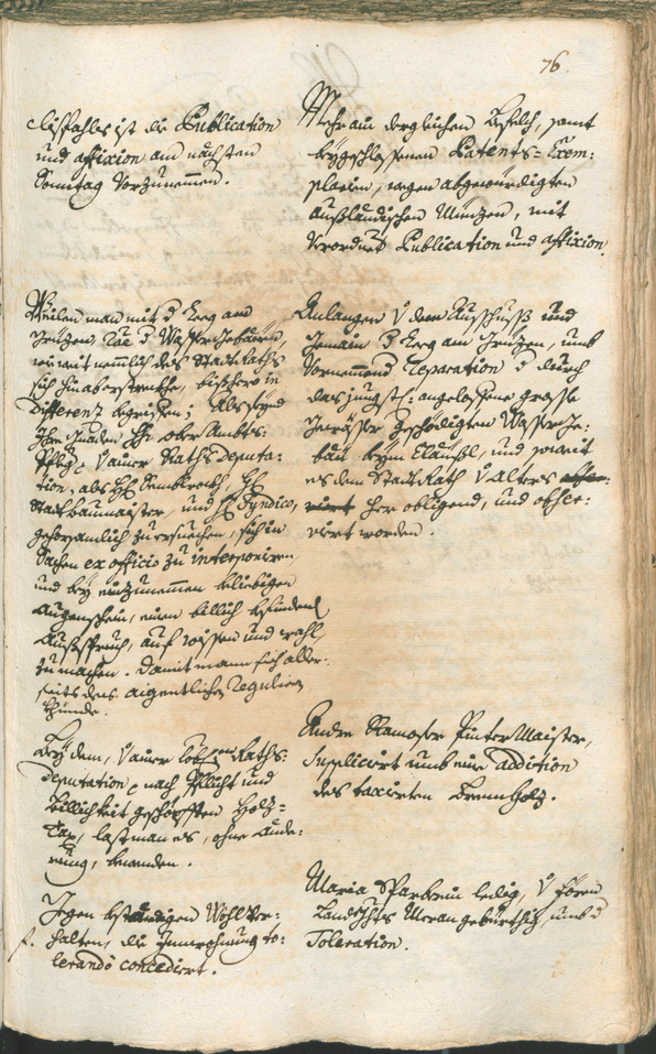 Civic Archives of Bozen-Bolzano - BOhisto Ratsprotokoll 1747/50 