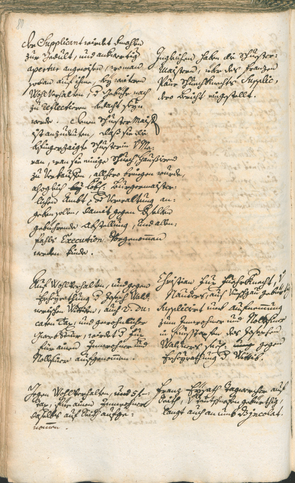 Stadtarchiv Bozen - BOhisto Ratsprotokoll 1747/50 