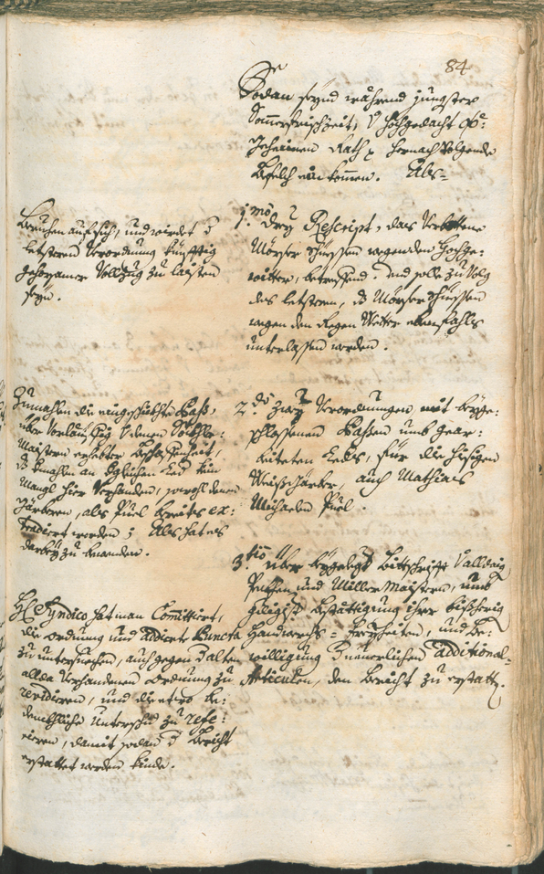 Stadtarchiv Bozen - BOhisto Ratsprotokoll 1747/50 