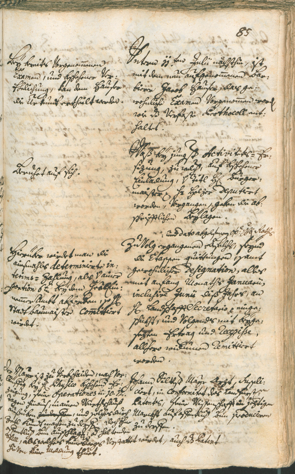 Civic Archives of Bozen-Bolzano - BOhisto Ratsprotokoll 1747/50 