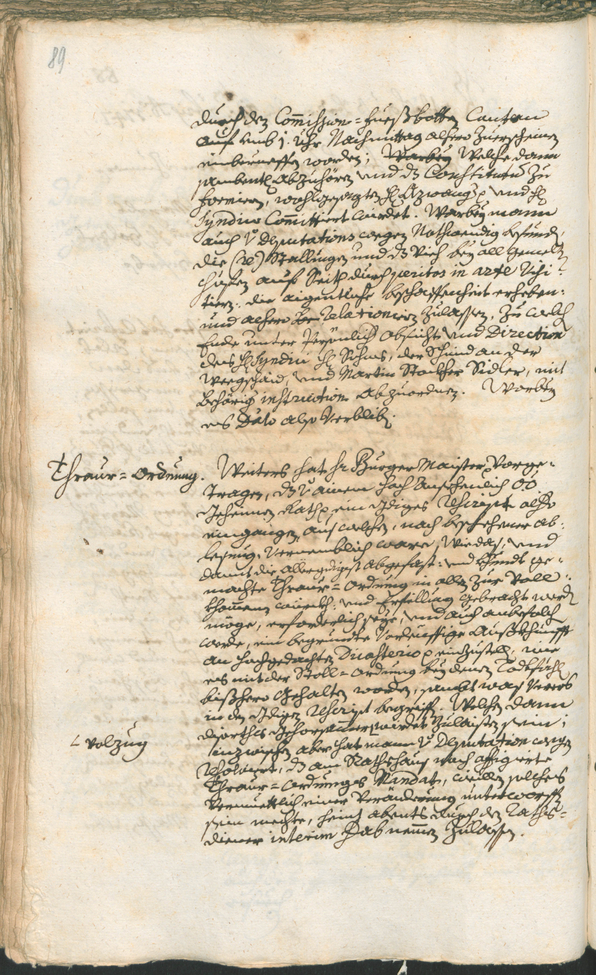 Stadtarchiv Bozen - BOhisto Ratsprotokoll 1747/50 