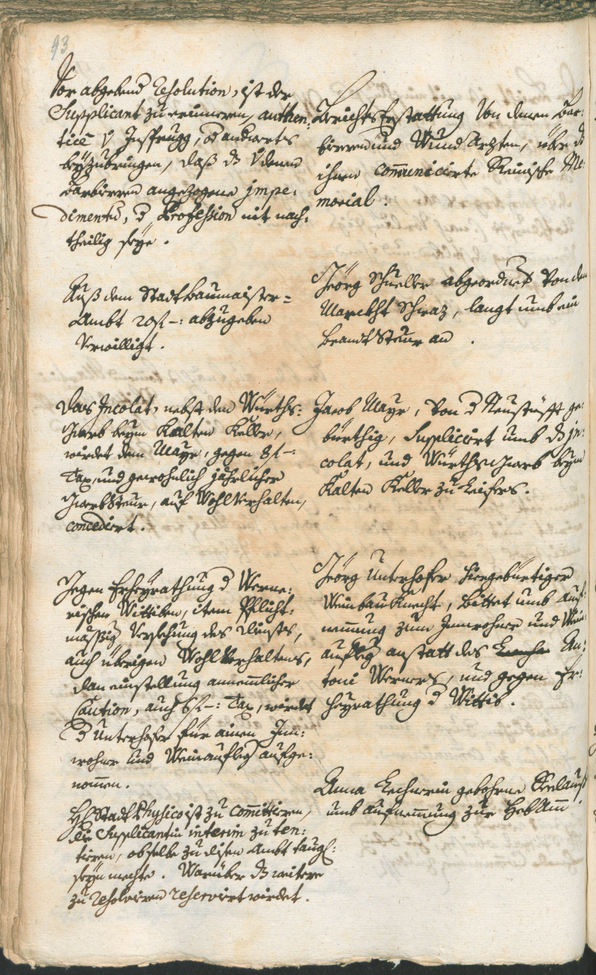 Civic Archives of Bozen-Bolzano - BOhisto Ratsprotokoll 1747/50 