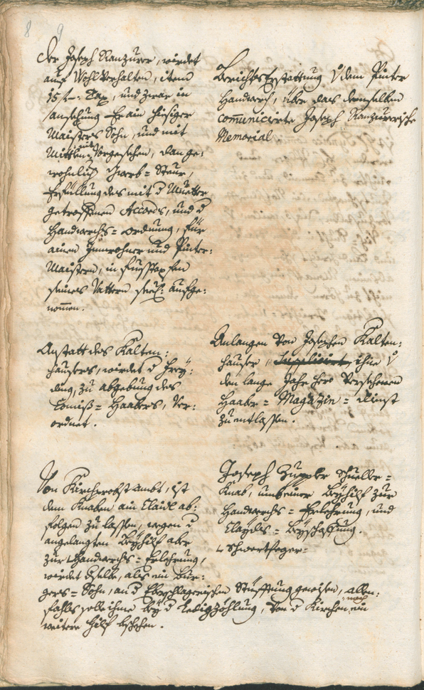 Civic Archives of Bozen-Bolzano - BOhisto Ratsprotokoll 1747/50 