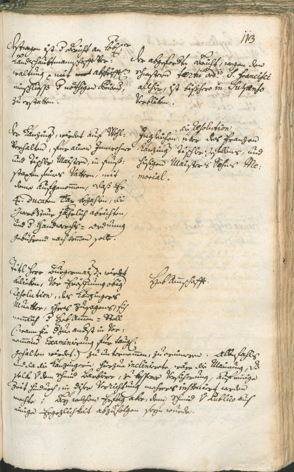 Archivio Storico della Città di Bolzano - BOhisto protocollo consiliare 1747/50 