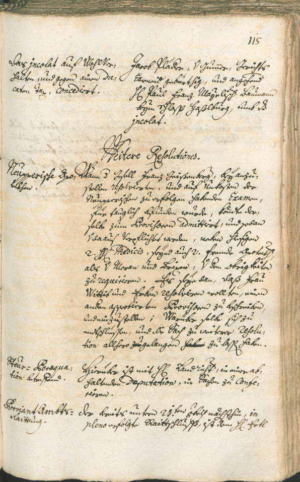 Civic Archives of Bozen-Bolzano - BOhisto Ratsprotokoll 1747/50 