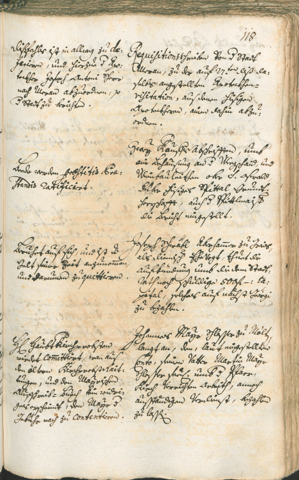 Civic Archives of Bozen-Bolzano - BOhisto Ratsprotokoll 1747/50 