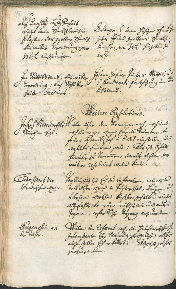 Stadtarchiv Bozen - BOhisto Ratsprotokoll 1747/50 