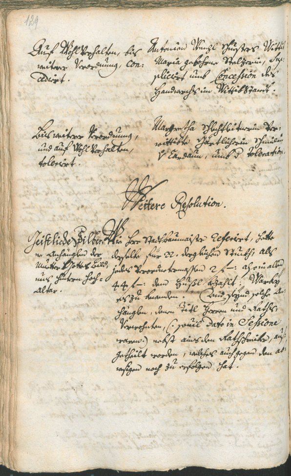 Archivio Storico della Città di Bolzano - BOhisto protocollo consiliare 1747/50 