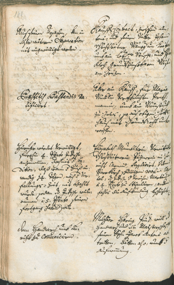 Stadtarchiv Bozen - BOhisto Ratsprotokoll 1747/50 