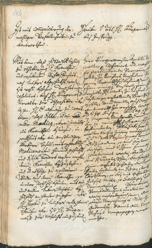 Archivio Storico della Città di Bolzano - BOhisto protocollo consiliare 1747/50 