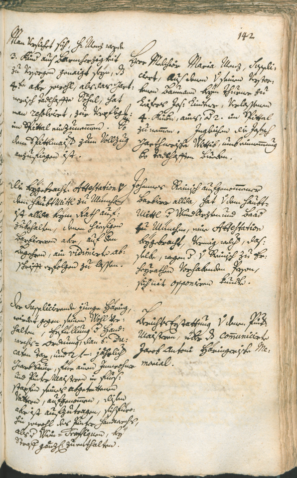 Civic Archives of Bozen-Bolzano - BOhisto Ratsprotokoll 1747/50 