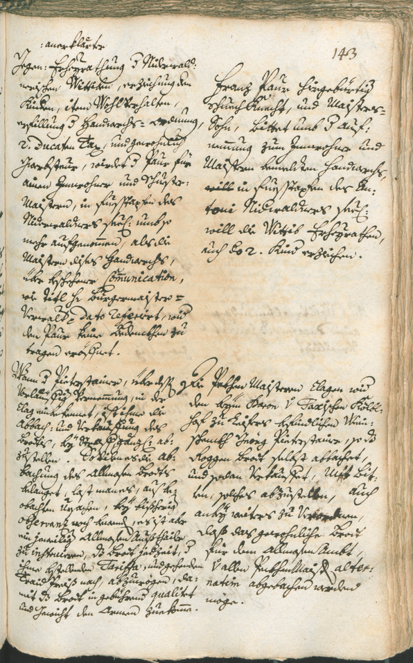 Archivio Storico della Città di Bolzano - BOhisto protocollo consiliare 1747/50 