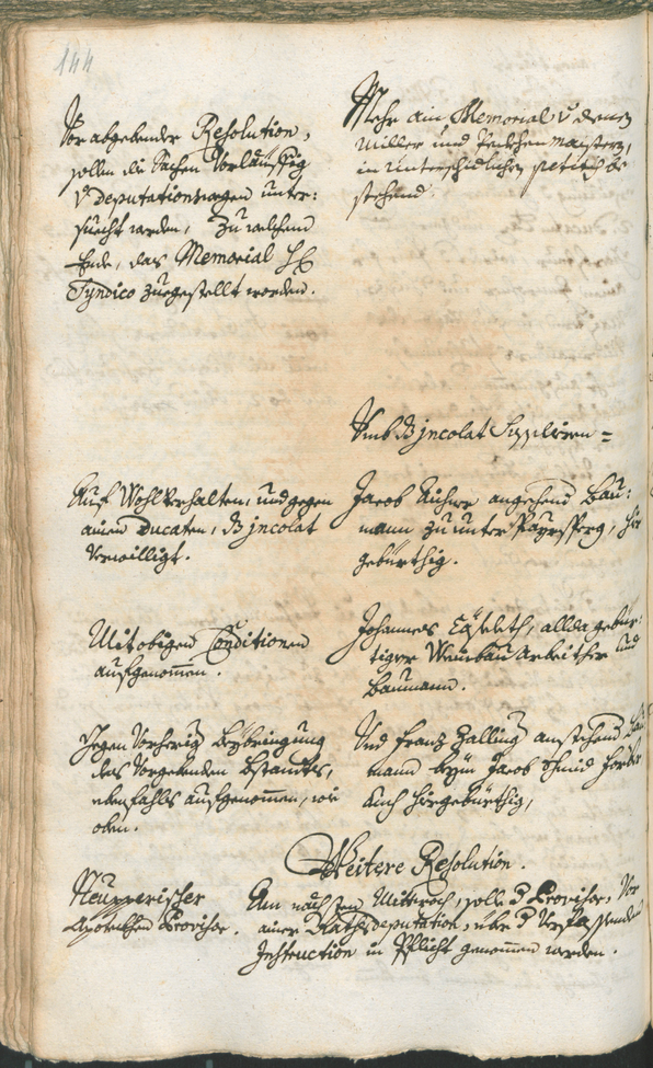 Civic Archives of Bozen-Bolzano - BOhisto Ratsprotokoll 1747/50 