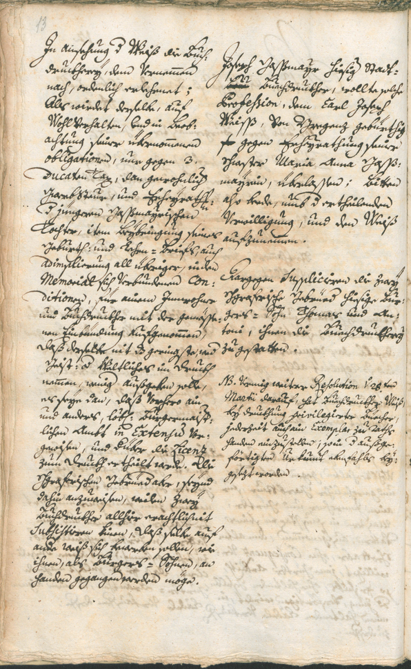 Archivio Storico della Città di Bolzano - BOhisto protocollo consiliare 1747/50 