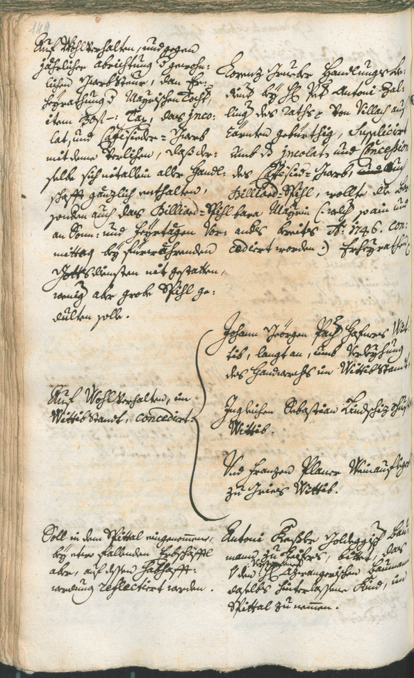 Archivio Storico della Città di Bolzano - BOhisto protocollo consiliare 1747/50 