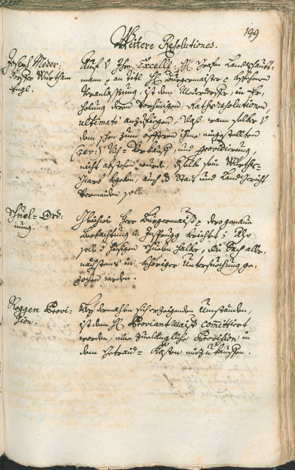 Archivio Storico della Città di Bolzano - BOhisto protocollo consiliare 1747/50 