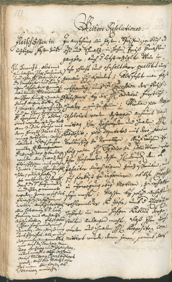 Civic Archives of Bozen-Bolzano - BOhisto Ratsprotokoll 1747/50 