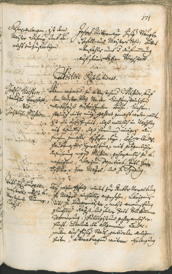 Archivio Storico della Città di Bolzano - BOhisto protocollo consiliare 1747/50 