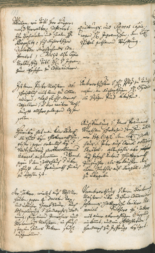 Archivio Storico della Città di Bolzano - BOhisto protocollo consiliare 1747/50 