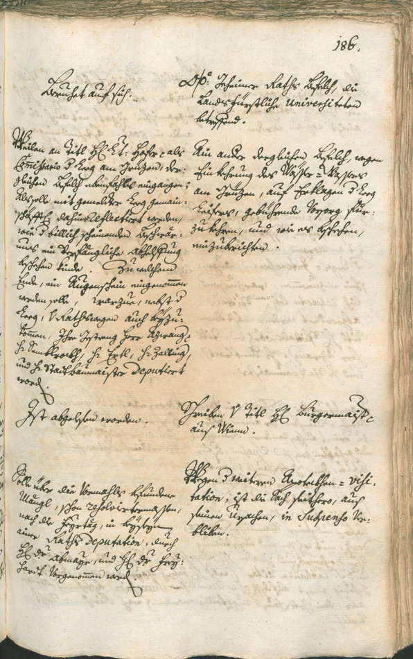 Archivio Storico della Città di Bolzano - BOhisto protocollo consiliare 1747/50 