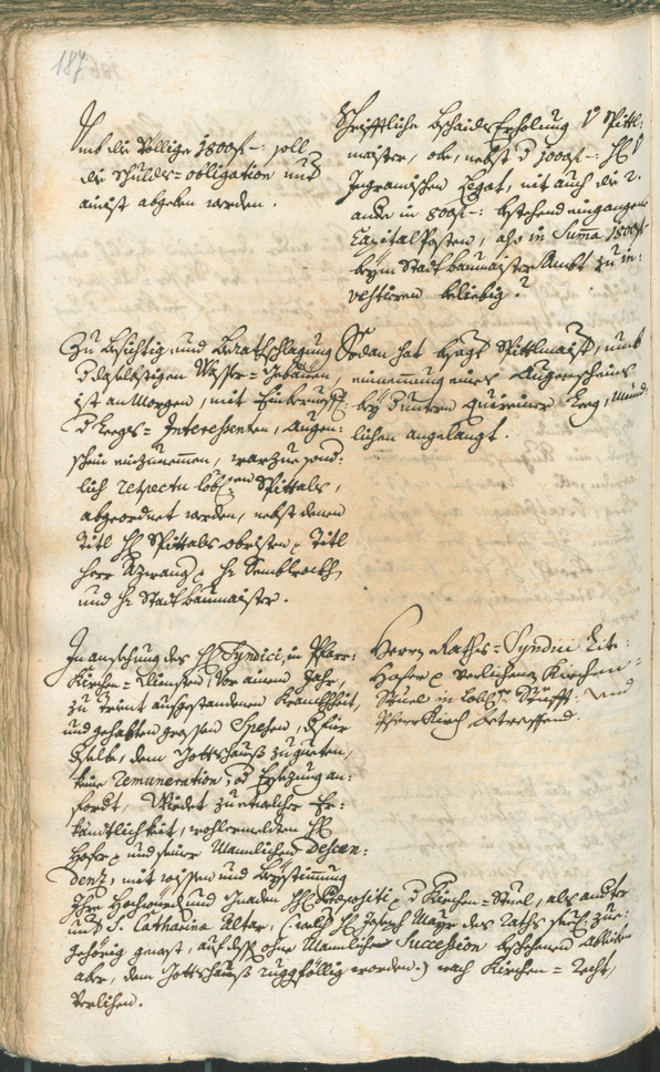 Stadtarchiv Bozen - BOhisto Ratsprotokoll 1747/50 