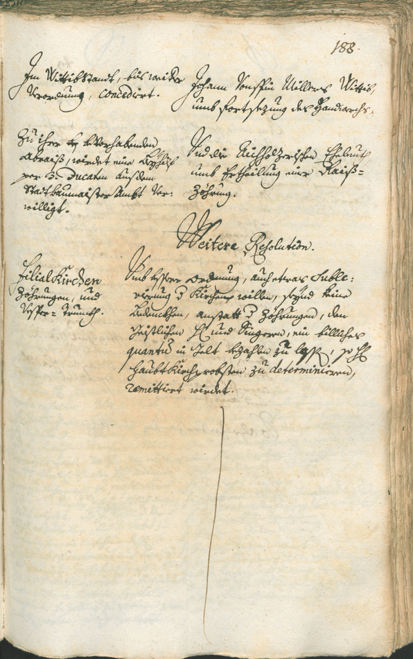 Stadtarchiv Bozen - BOhisto Ratsprotokoll 1747/50 