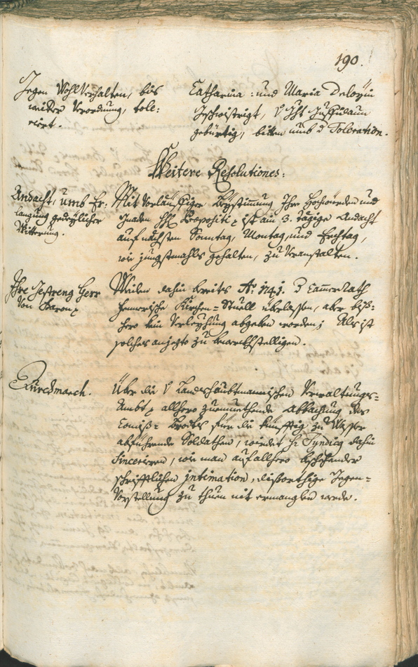 Civic Archives of Bozen-Bolzano - BOhisto Ratsprotokoll 1747/50 