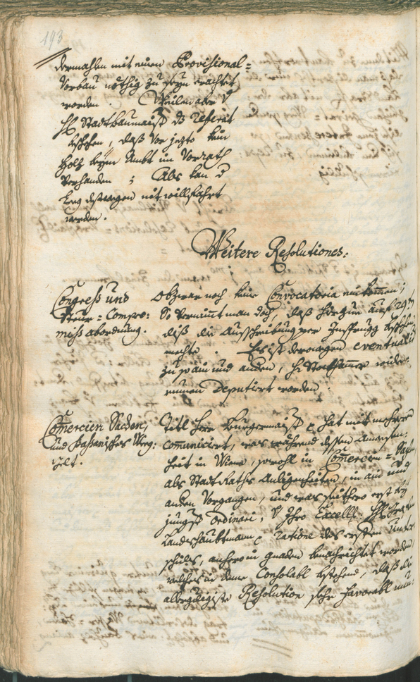 Archivio Storico della Città di Bolzano - BOhisto protocollo consiliare 1747/50 