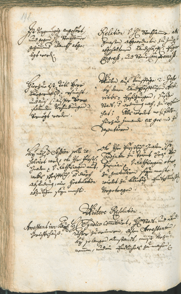 Archivio Storico della Città di Bolzano - BOhisto protocollo consiliare 1747/50 