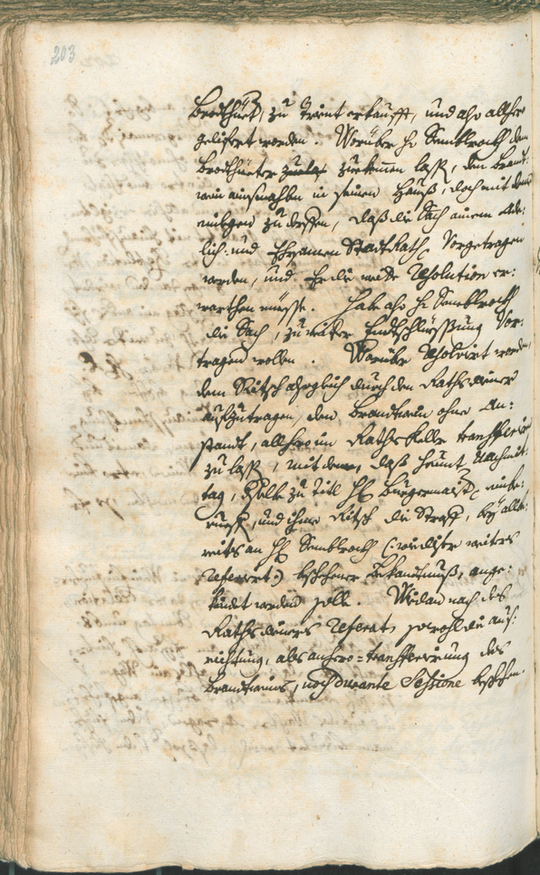 Stadtarchiv Bozen - BOhisto Ratsprotokoll 1747/50 